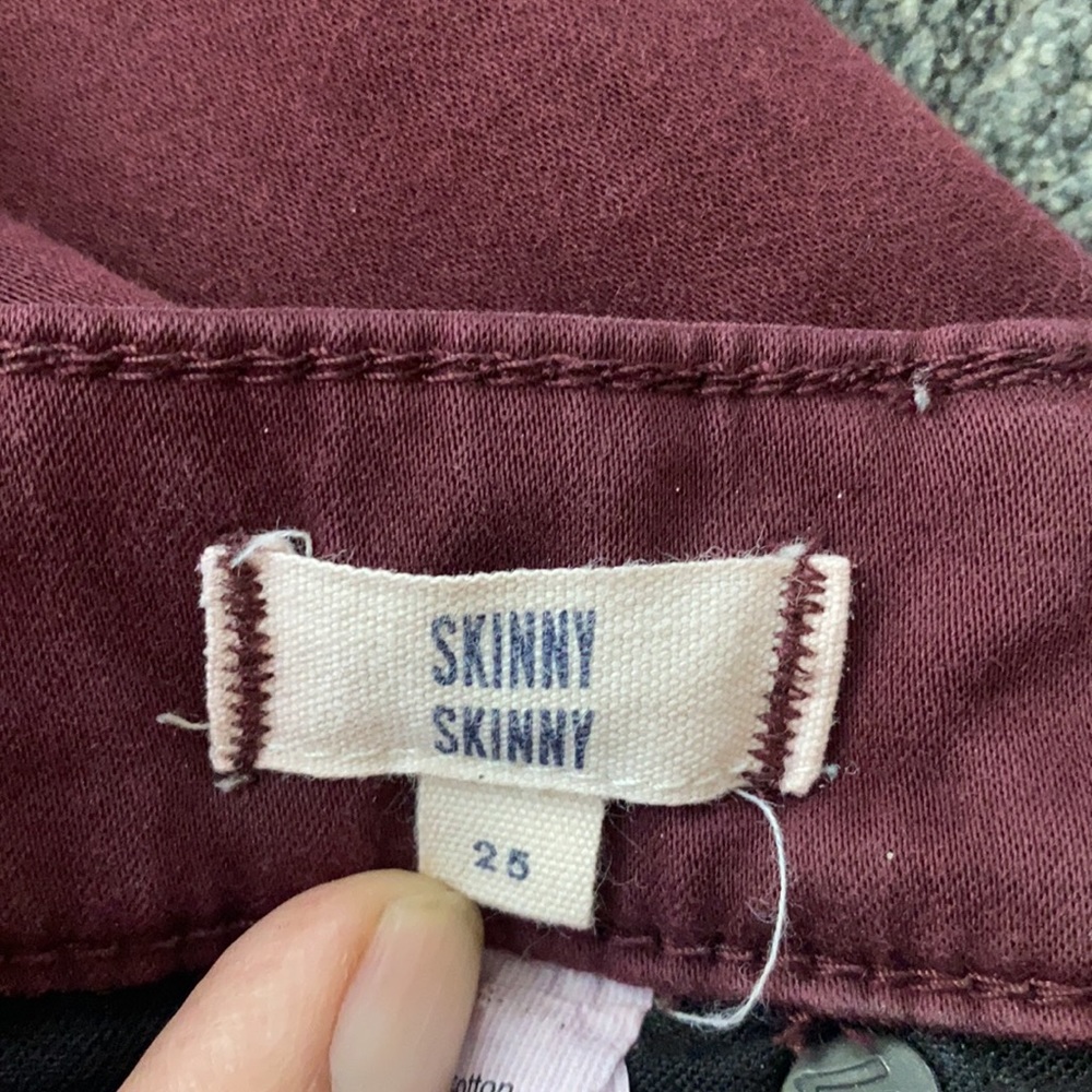 Madewell Skinny Skinny Jeans size 25 - Picture 7 of 11